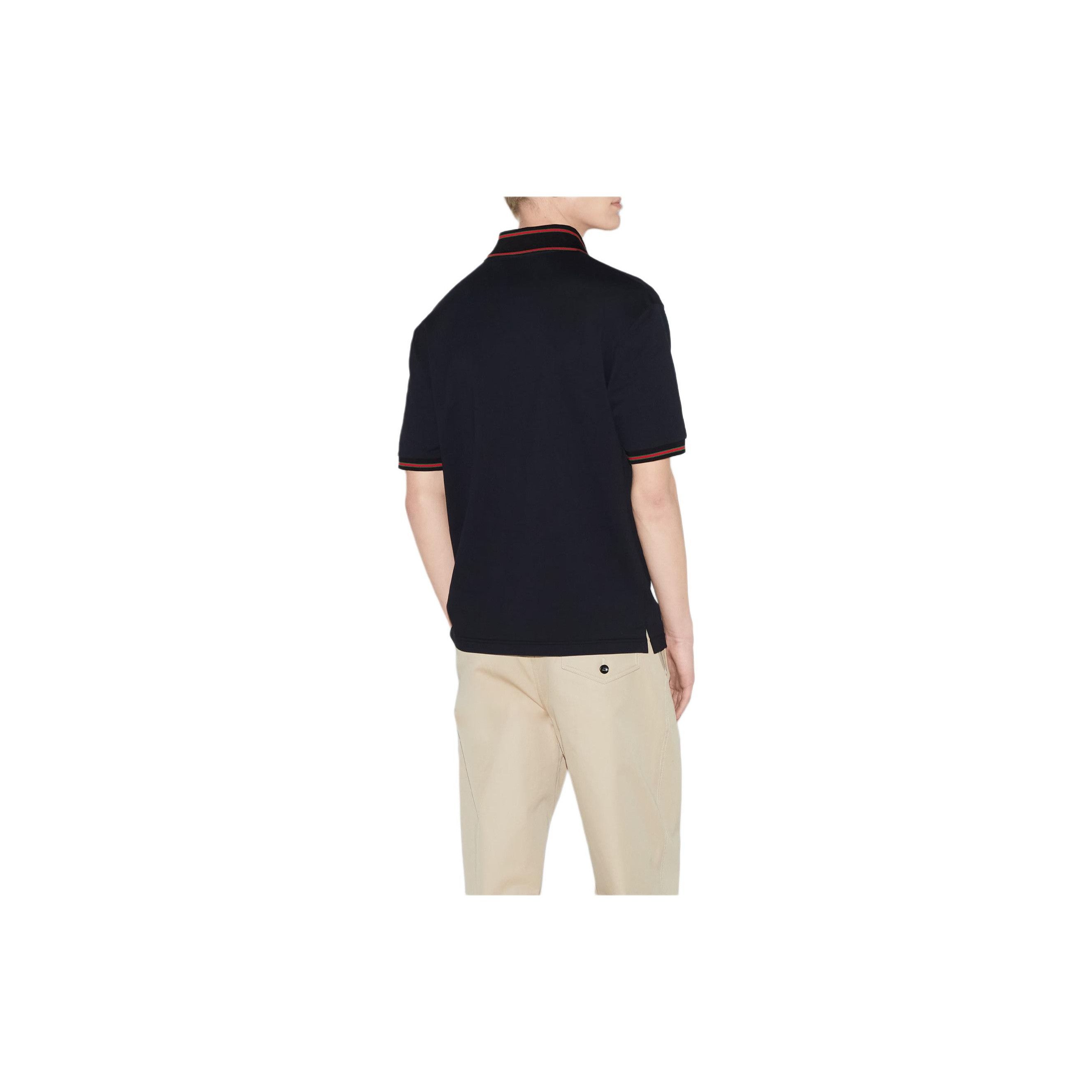 Gucci Gucci Lido Embroidered Polo Shirt M Size US M / EU 48-50 / 2 - 9 Thumbnail