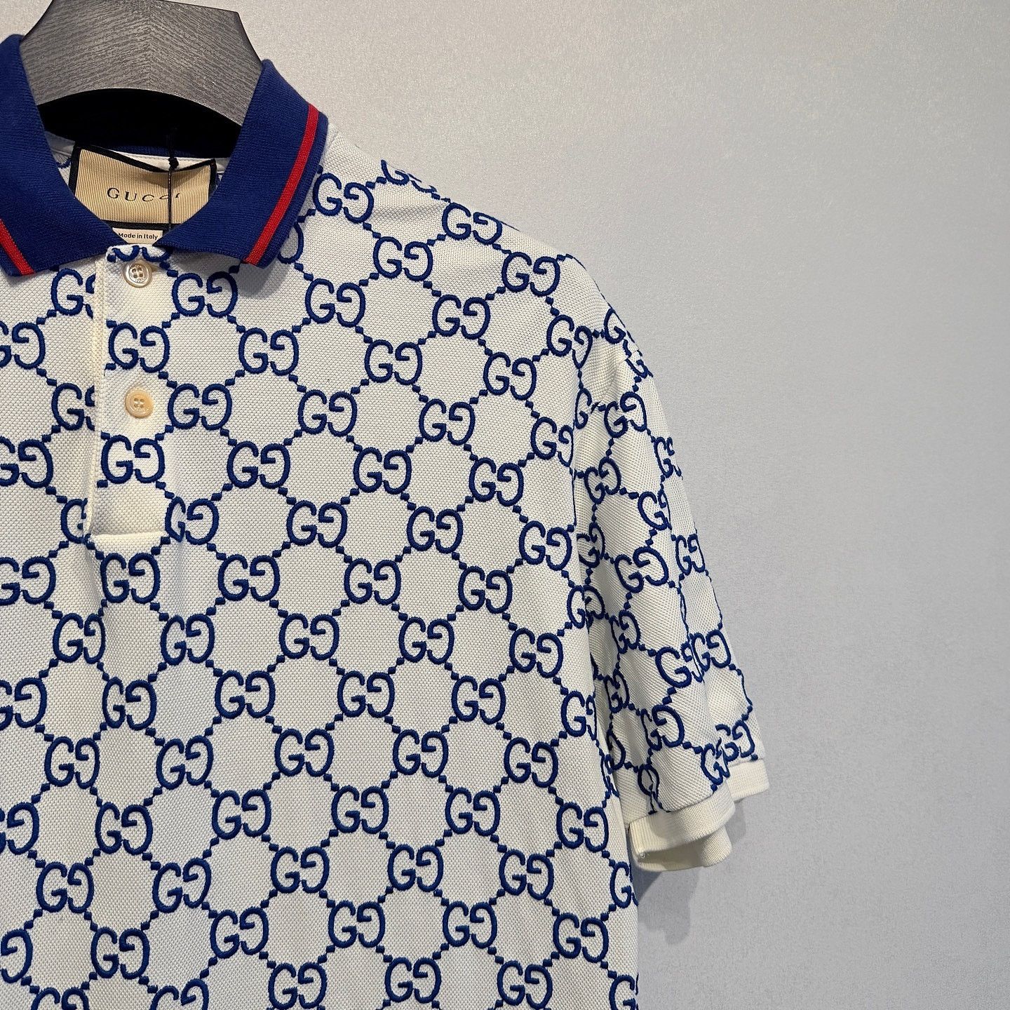 Gucci Gucci GG Logo Polo Shirt Size L Size US L / EU 52-54 / 3 - 7 Thumbnail