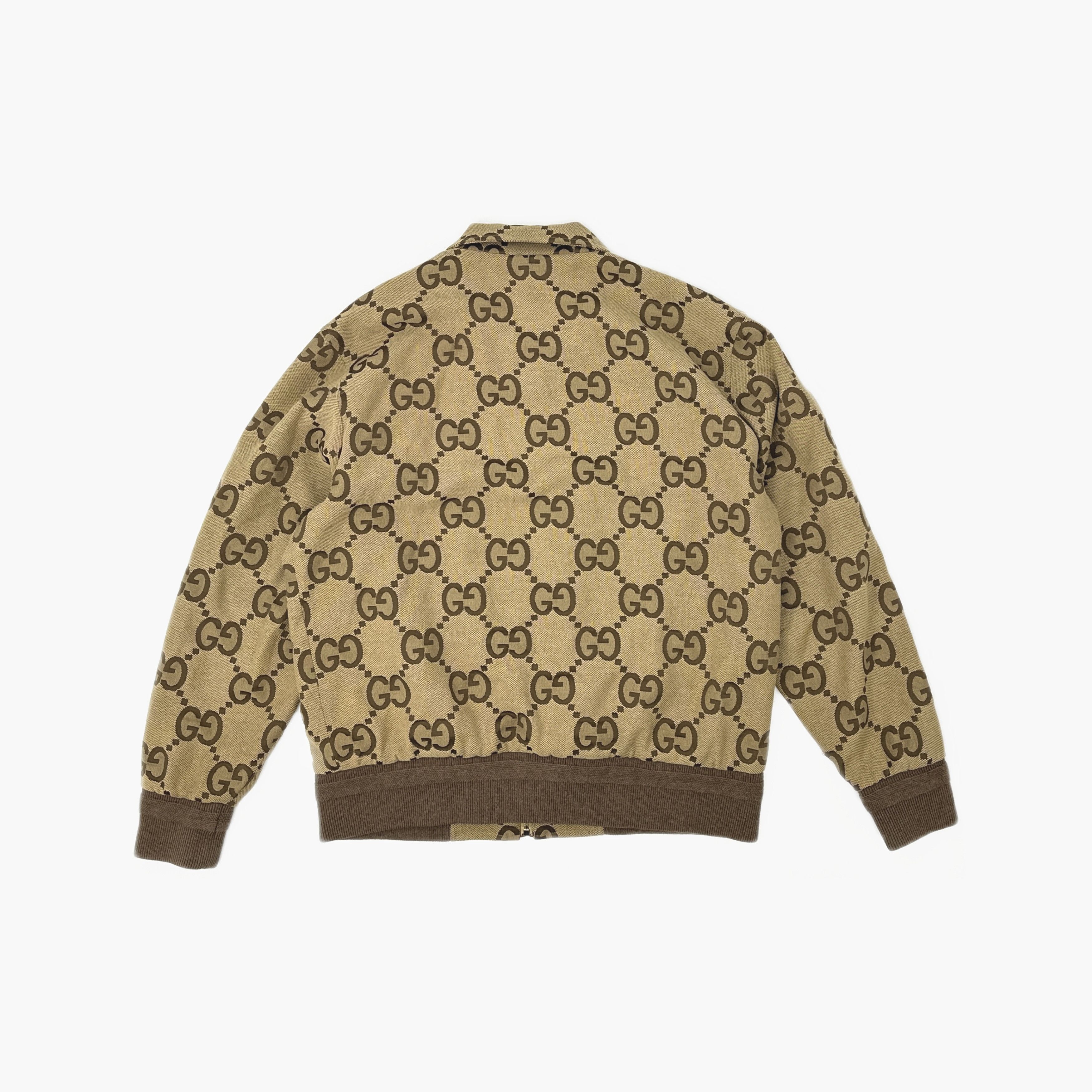 Gucci Gucci GG Canvas Zip Jacket Size L Size US L / EU 52-54 / 3 - 2 Thumbnail