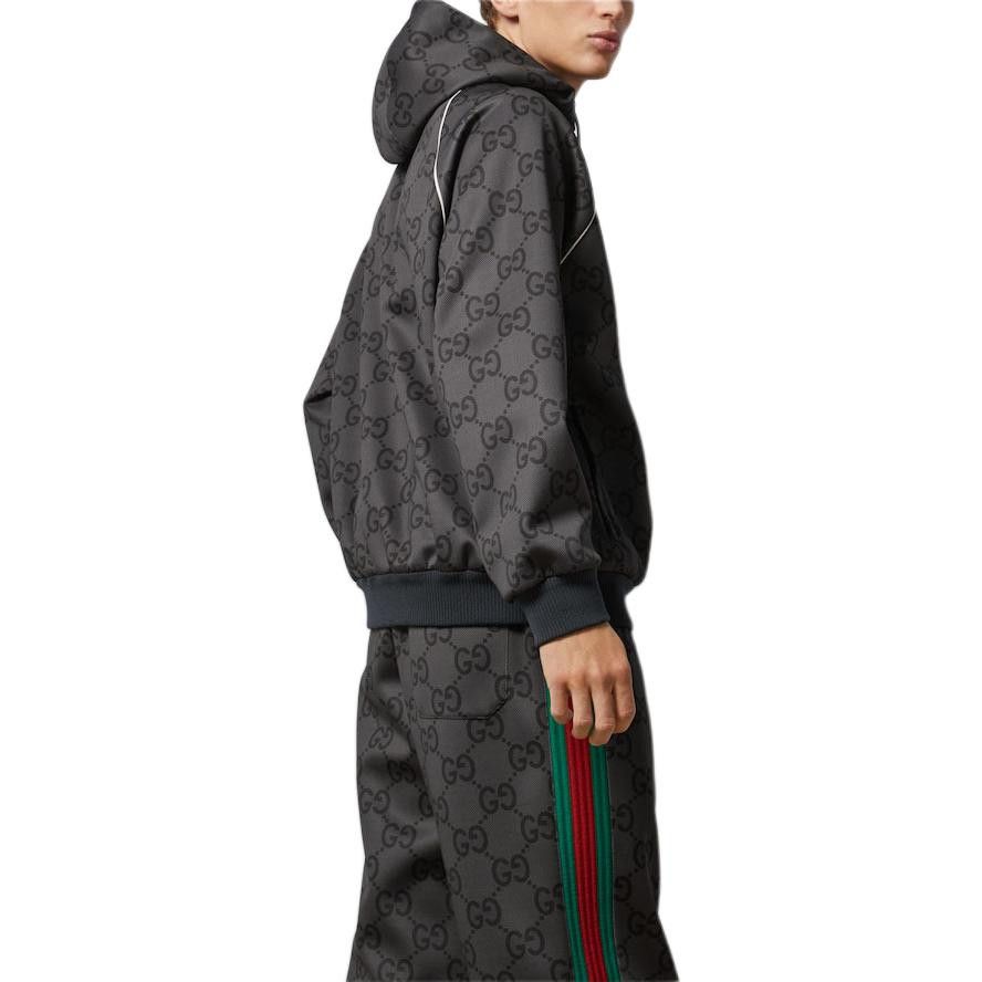 Gucci Gucci GG Monogram Zip Jacket Size XXL Size US XXL / EU 58 / 5 - 9 Thumbnail