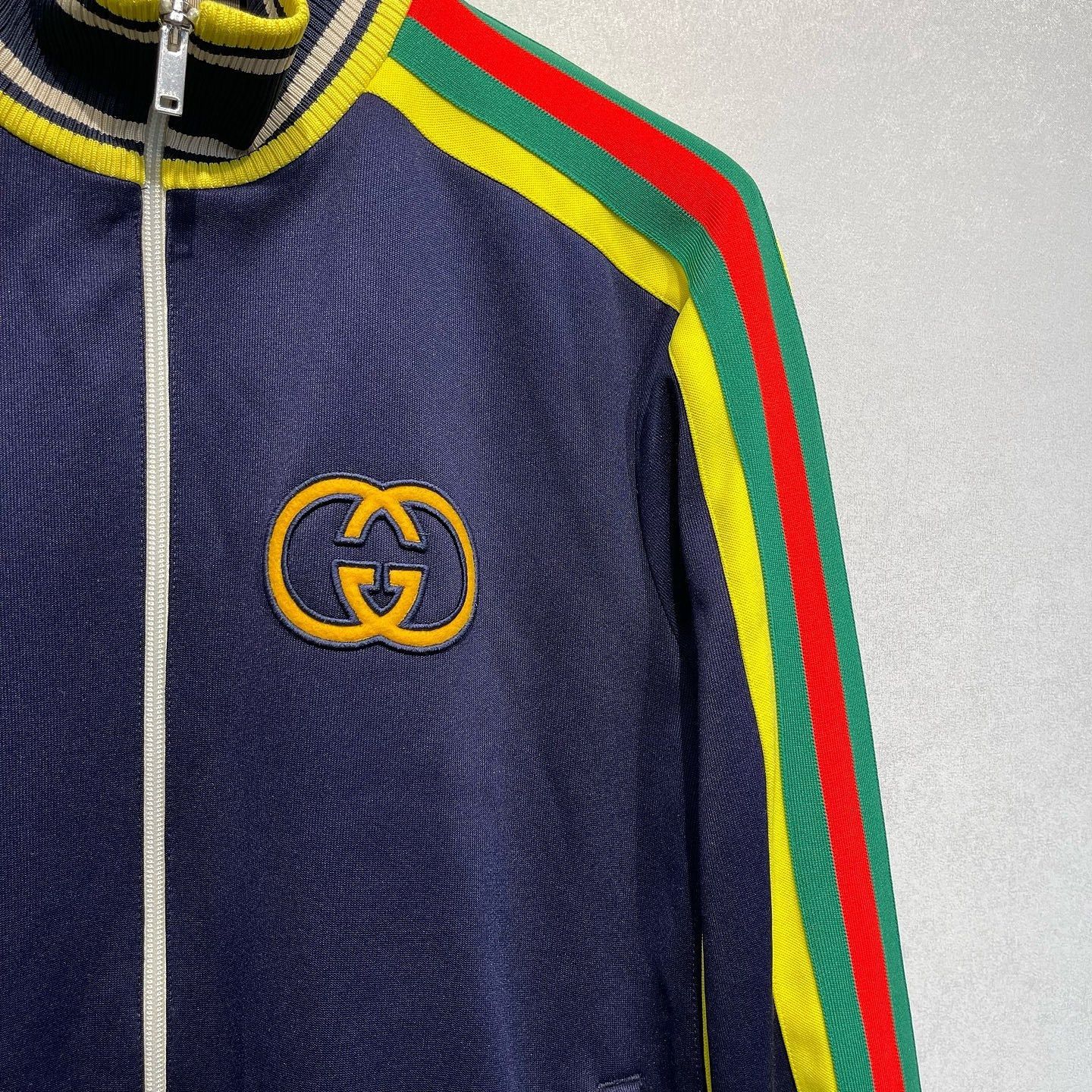 Gucci Gucci Interlocking G Track Jacket Size M Size US M / EU 48-50 / 2 - 7 Thumbnail