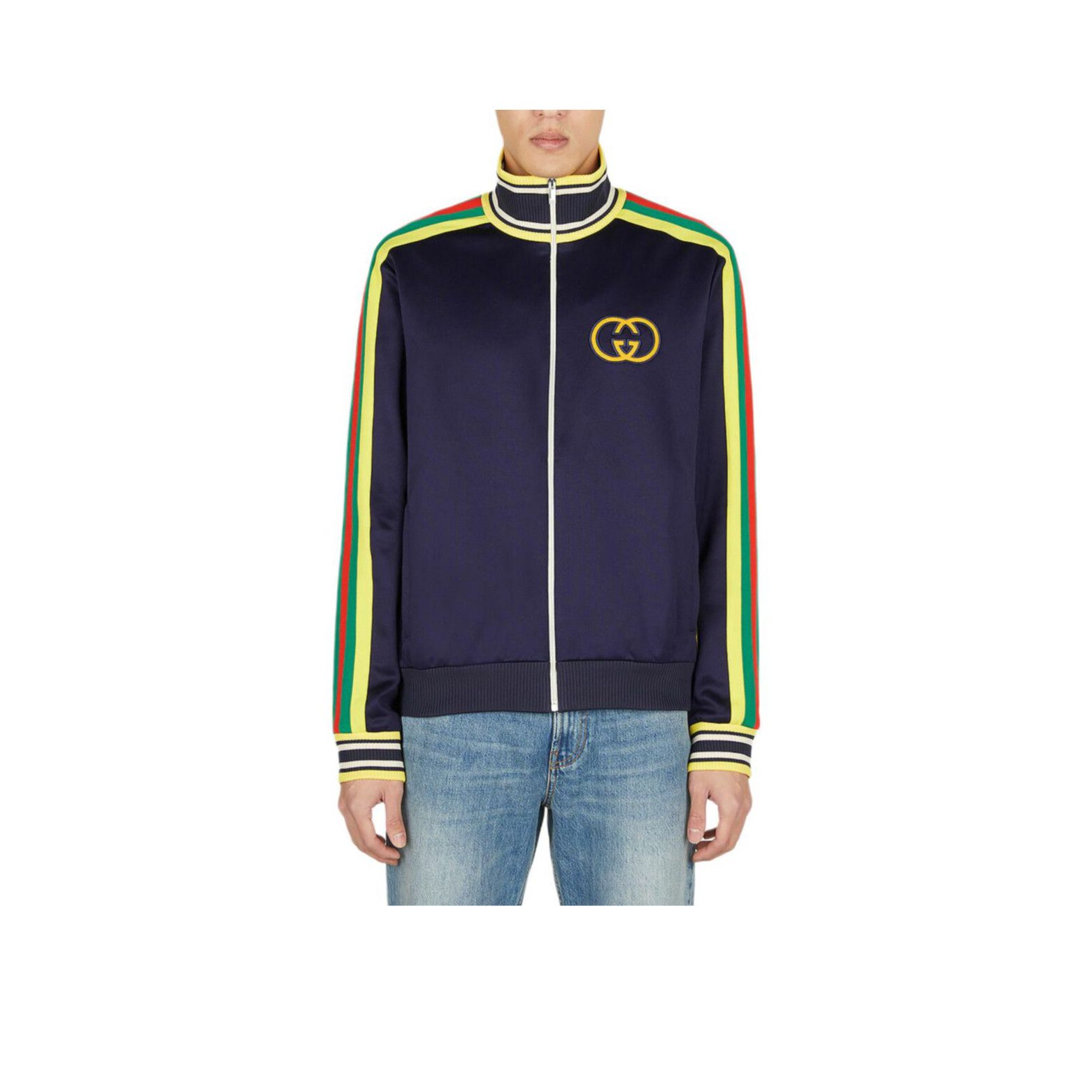 Gucci Gucci Interlocking G Track Jacket Size M Size US M / EU 48-50 / 2 - 9 Thumbnail