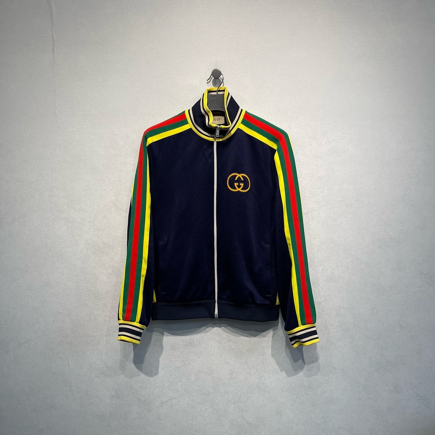 Gucci Gucci Interlocking G Track Jacket Size M Size US M / EU 48-50 / 2 - 6 Thumbnail