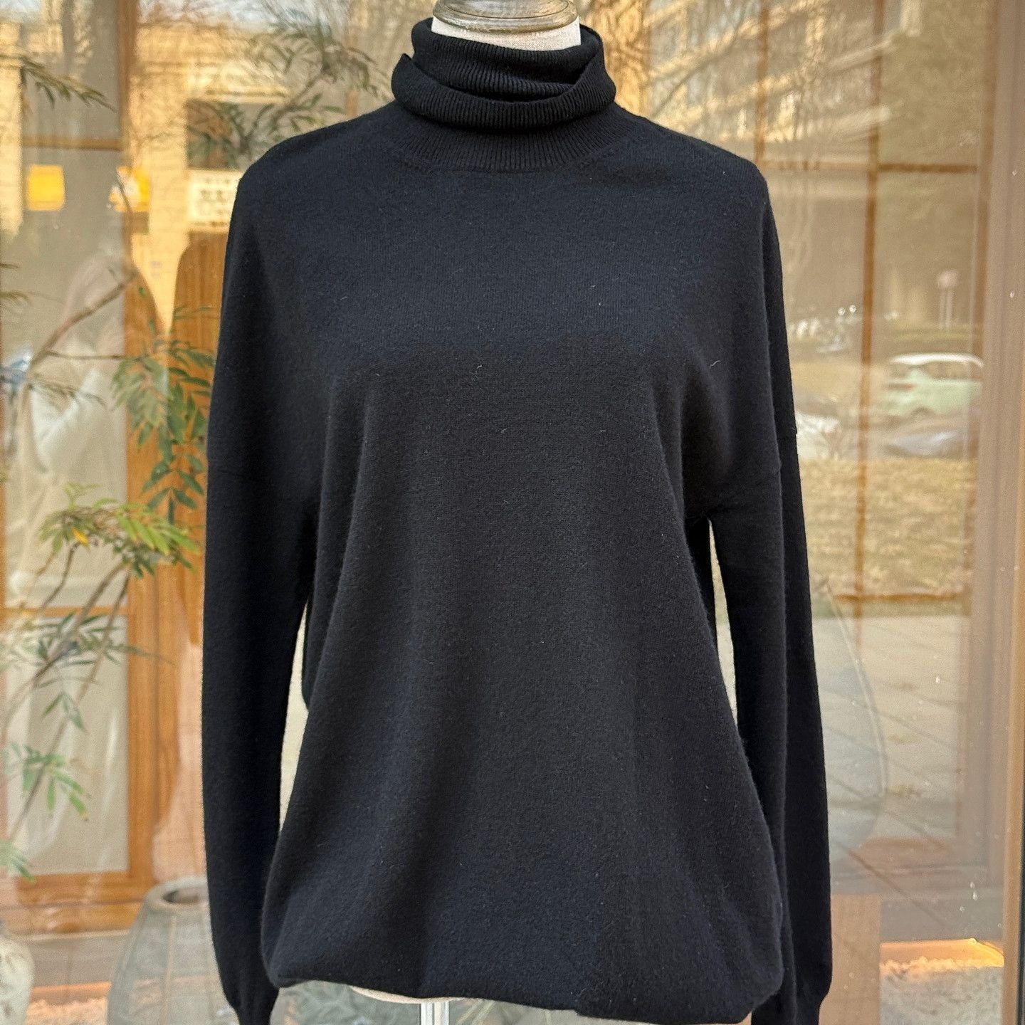 Gucci GUCCI Black Cashmere Turtleneck Mini Dress Size M Size M / US 6-8 / IT 42-44 - 10 Thumbnail