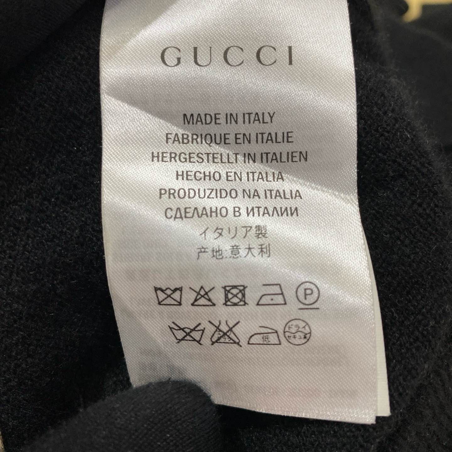 Gucci GUCCI Black Cashmere Turtleneck Mini Dress Size M Size M / US 6-8 / IT 42-44 - 4 Thumbnail