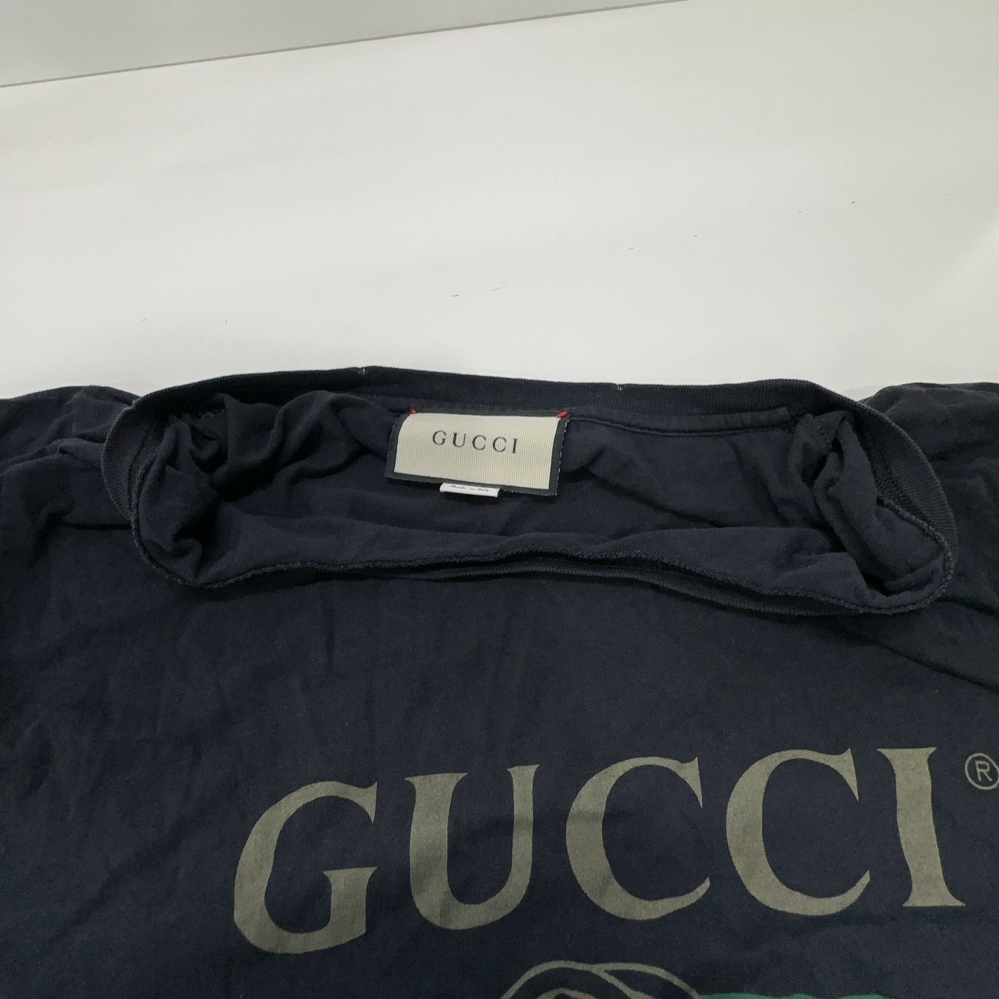 Gucci Gucci Logo Print T-Shirt Size M Size US M / EU 48-50 / 2 - 8 Thumbnail