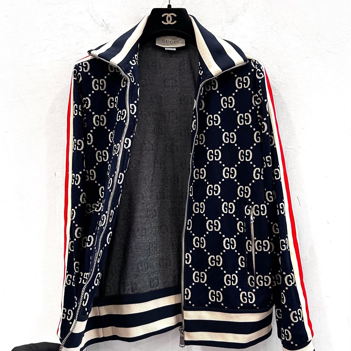Gucci Gucci GG Monogram Track Jacket Size XS Size US XS / EU 42 / 0 - 5 Thumbnail