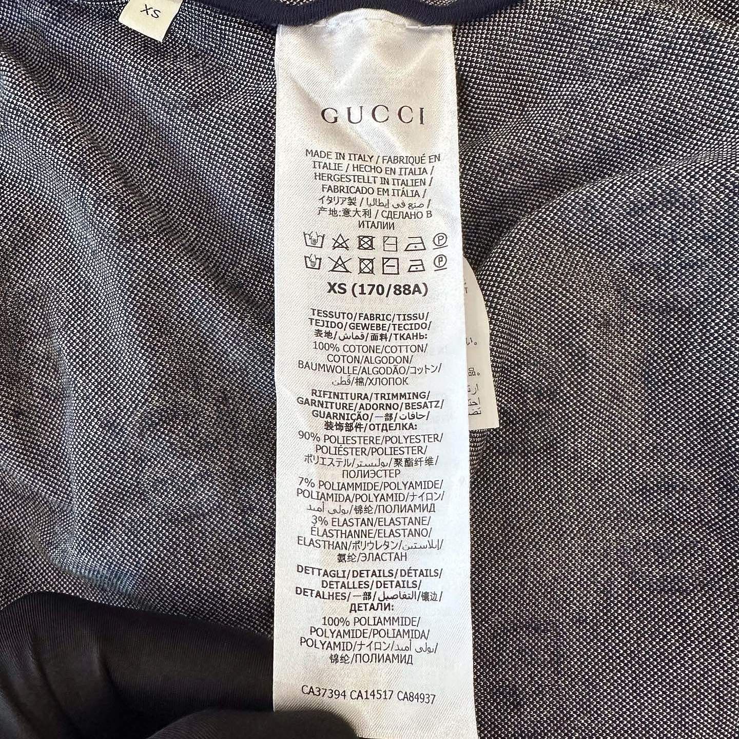 Gucci Gucci GG Monogram Track Jacket Size XS Size US XS / EU 42 / 0 - 4 Thumbnail