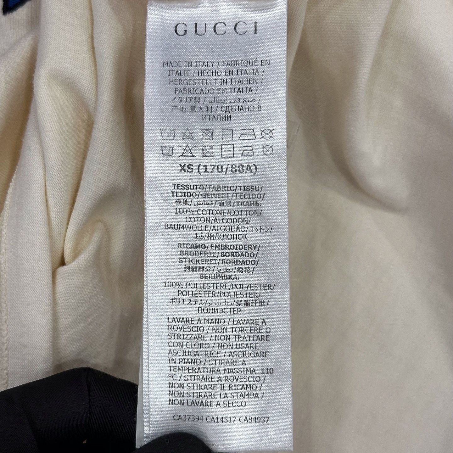 Gucci Gucci Band Logo Graphic T-Shirt XS Size US XS / EU 42 / 0 - 4 Thumbnail