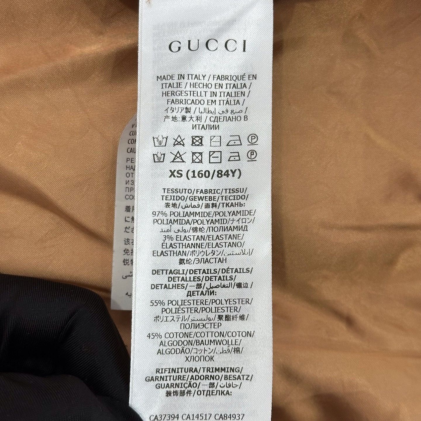 Gucci Gucci Geometric G Zip-Up Jacket Size XS Size XS / US 0-2 / IT 36-38 - 4 Thumbnail