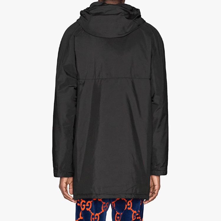 Gucci Gucci Logo Patch Hooded Jacket Size 46 Size US S / EU 44-46 / 1 - 10 Thumbnail
