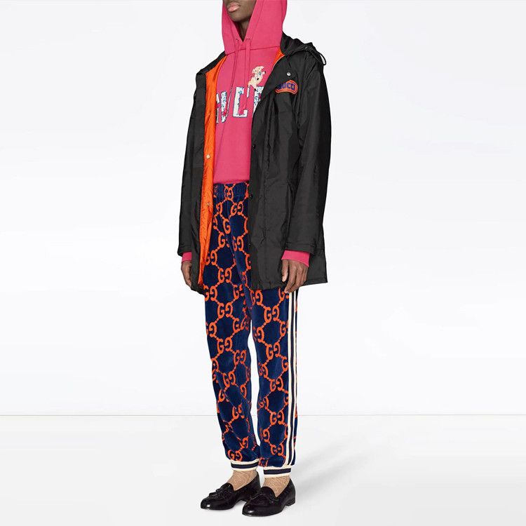 Gucci Gucci Logo Patch Hooded Jacket Size 46 Size US S / EU 44-46 / 1 - 11 Thumbnail