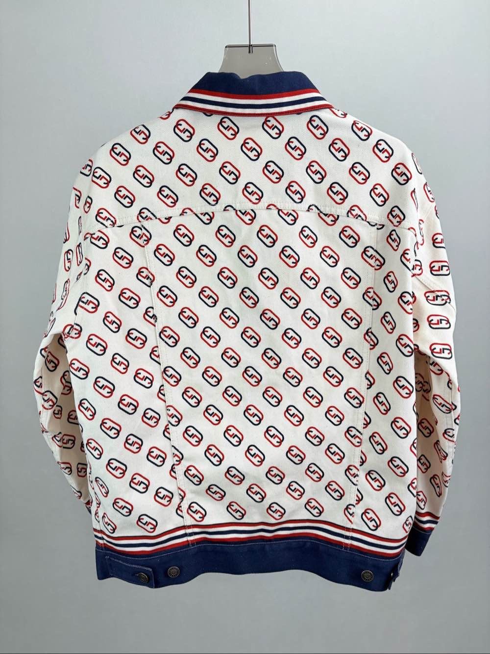 Gucci Gucci Logo Print Twill Jacket Size S Size US S / EU 44-46 / 1 - 2 Thumbnail