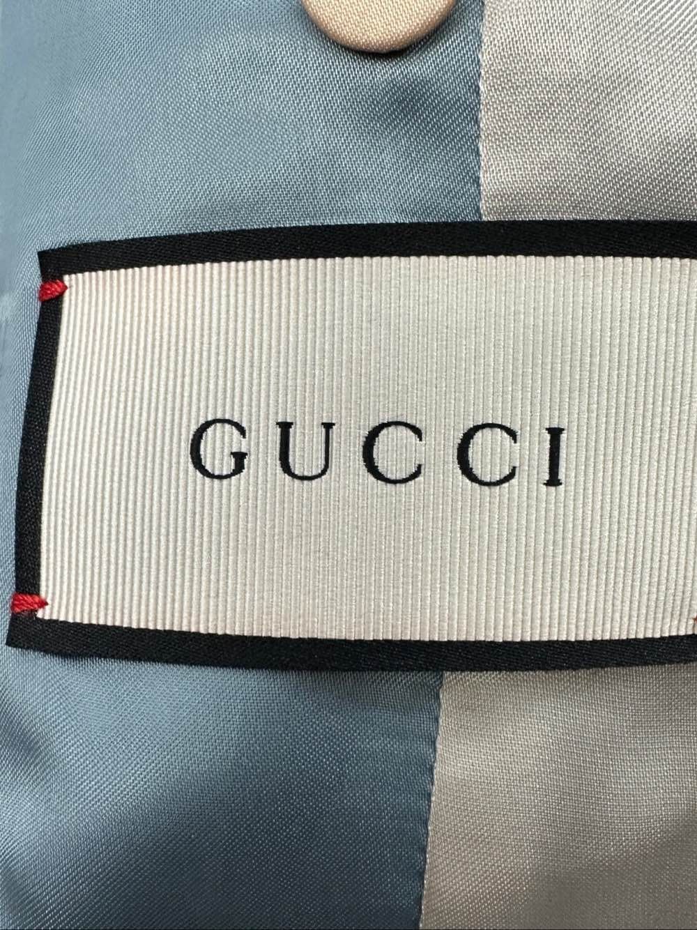 Gucci Gucci Dot Print Wool Blazer Size 40R Size 40R - 3 Thumbnail