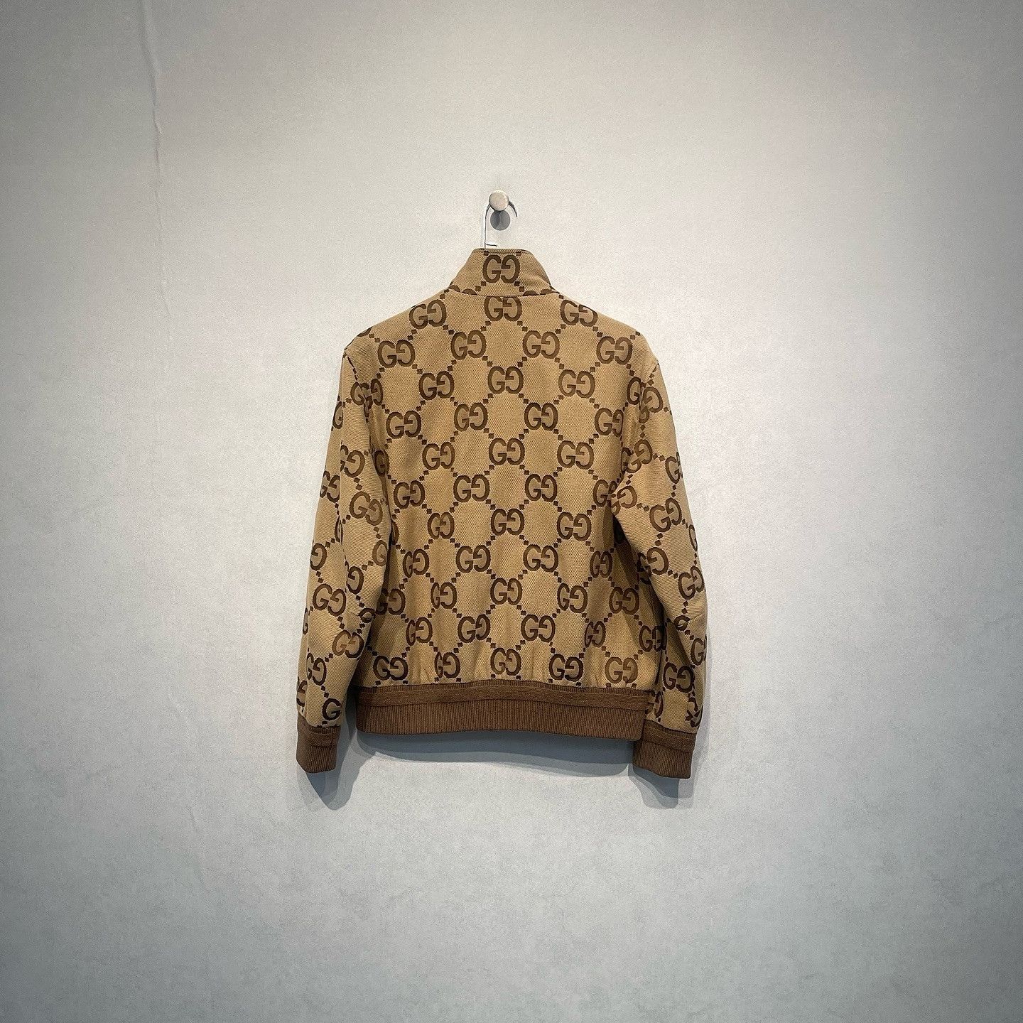 Gucci Gucci GG Logo Canvas Bomber Jacket Size S Size US S / EU 44-46 / 1 - 2 Thumbnail
