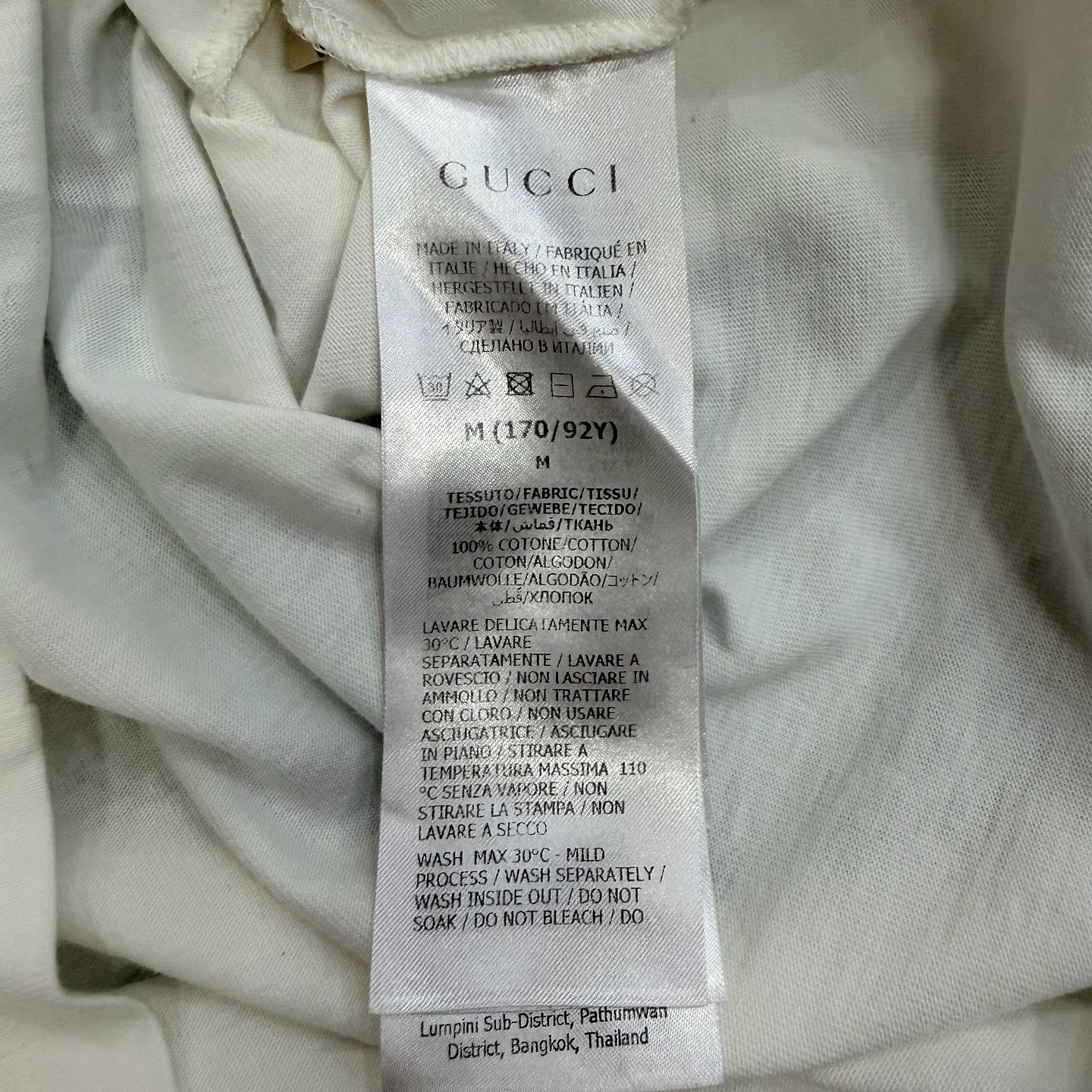 Gucci Gucci Cartoon Graphic T-Shirt Size M Size M / US 6-8 / IT 42-44 - 4 Thumbnail