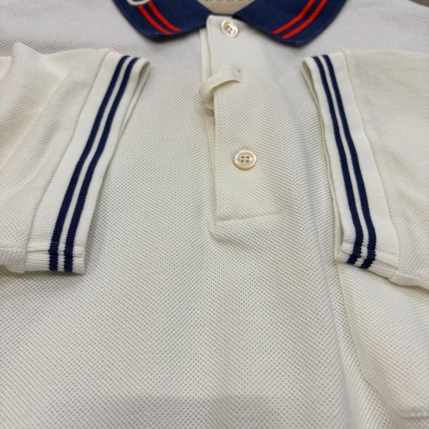 Gucci Gucci Logo Polo Shirt Size L Size US L / EU 52-54 / 3 - 5 Thumbnail