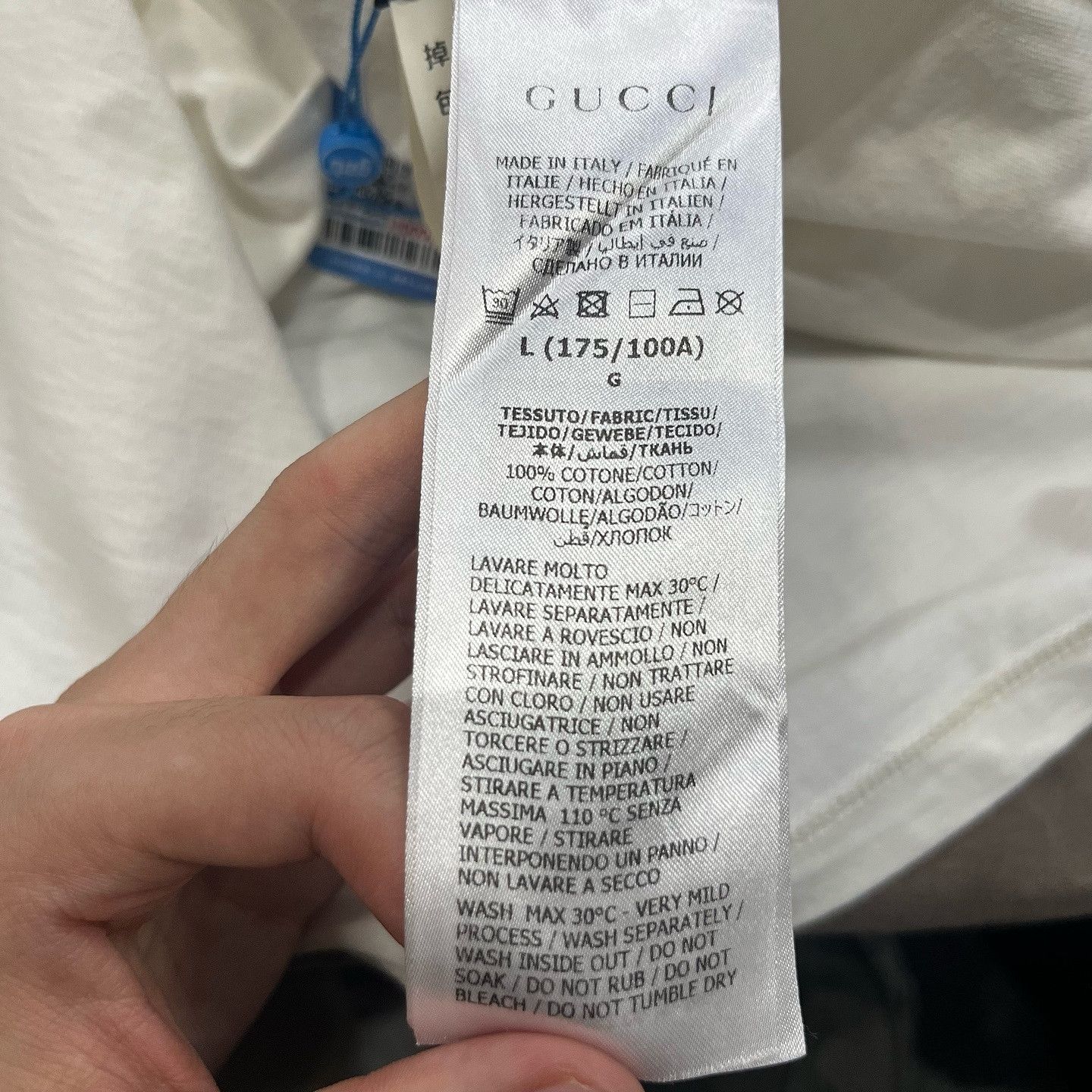 Gucci Gucci Interlocking G Logo T-Shirt Size L Size US L / EU 52-54 / 3 - 4 Thumbnail