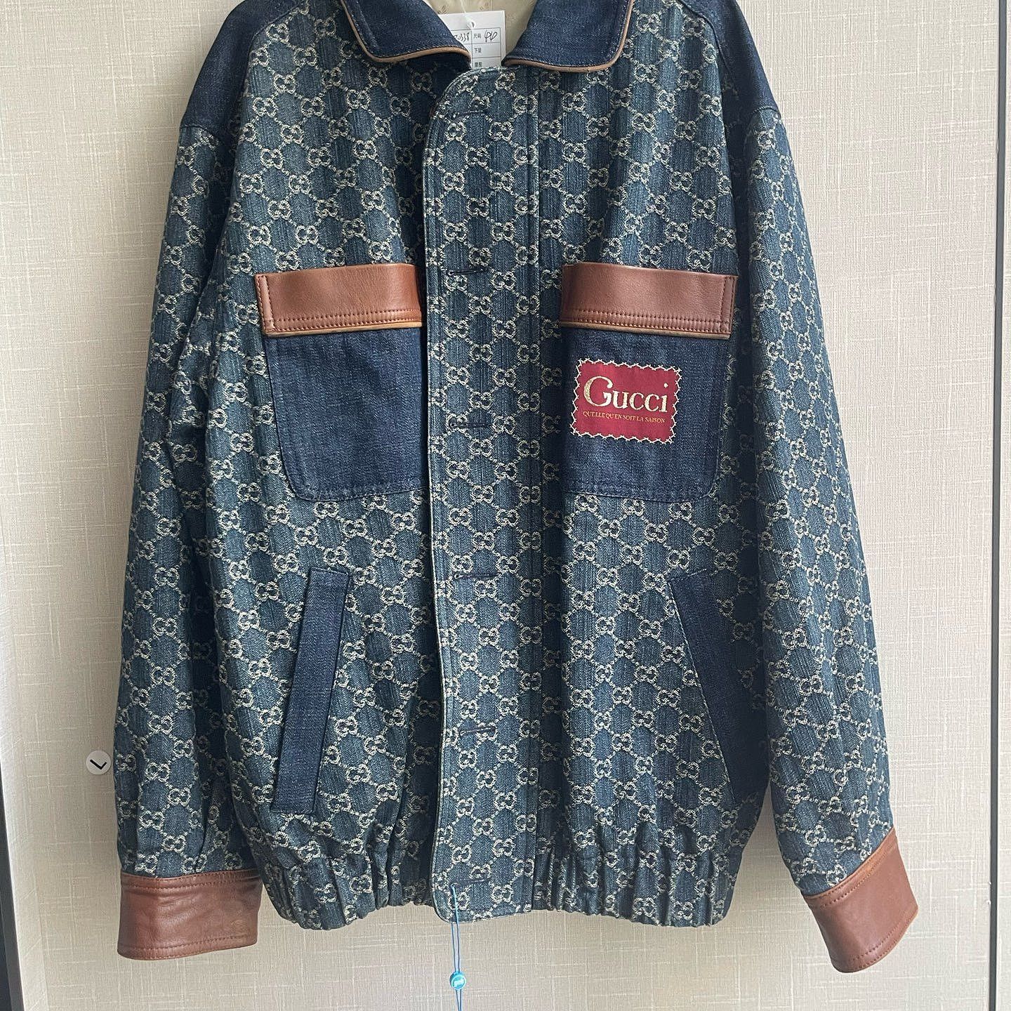 Gucci Gucci GG Denim Jacket Size US S Size US S / EU 44-46 / 1 - 5 Thumbnail