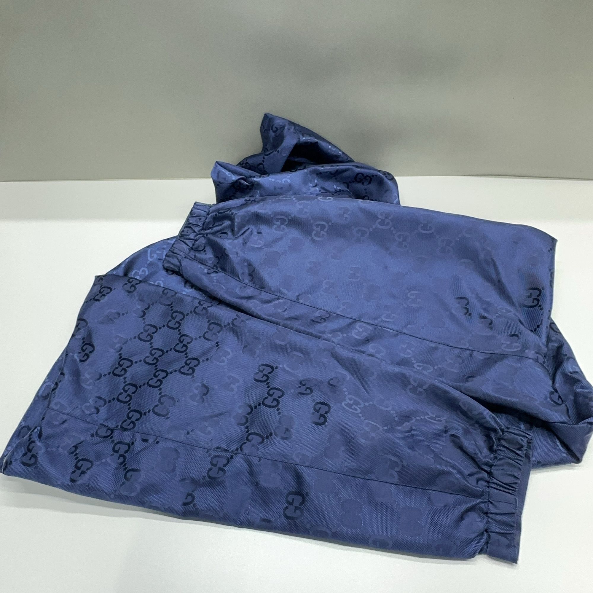 Gucci Gucci Monogram Hooded Jacket Blue Size S Size US S / EU 44-46 / 1 - 14 Thumbnail
