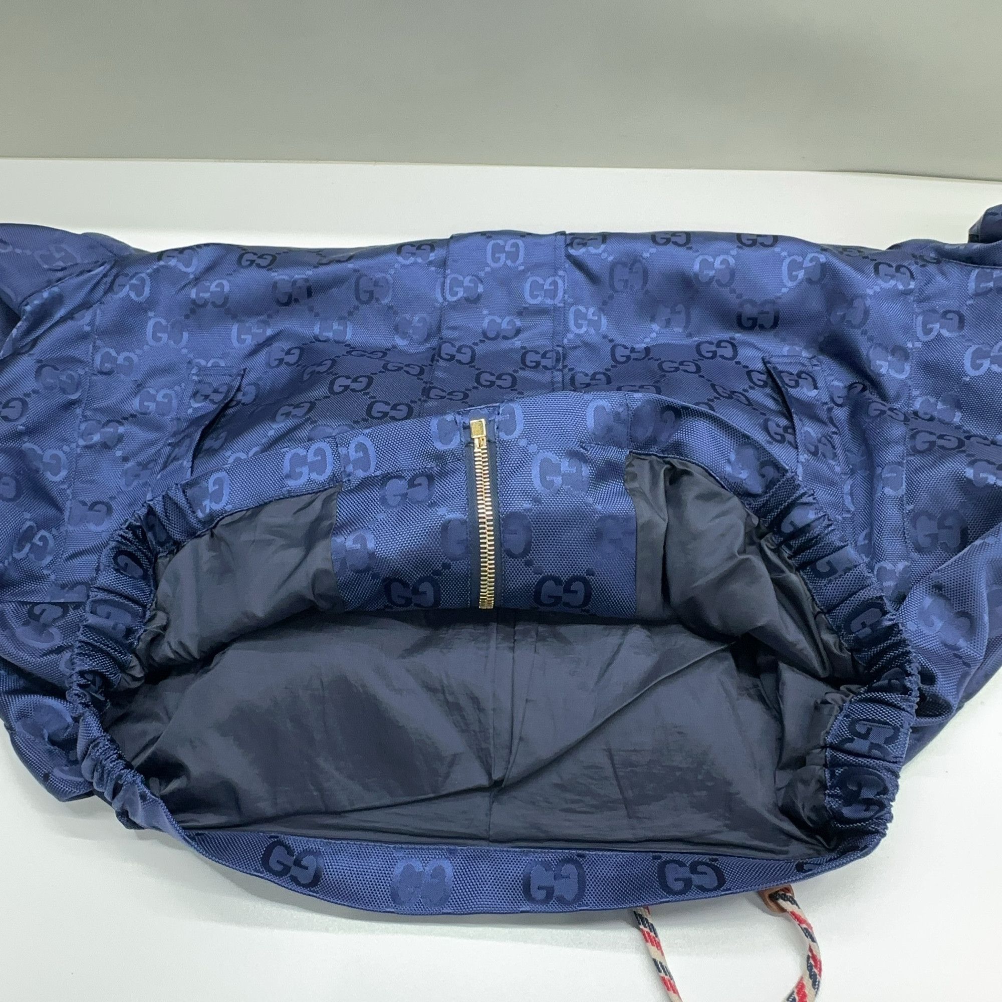 Gucci Gucci Monogram Hooded Jacket Blue Size S Size US S / EU 44-46 / 1 - 10 Thumbnail