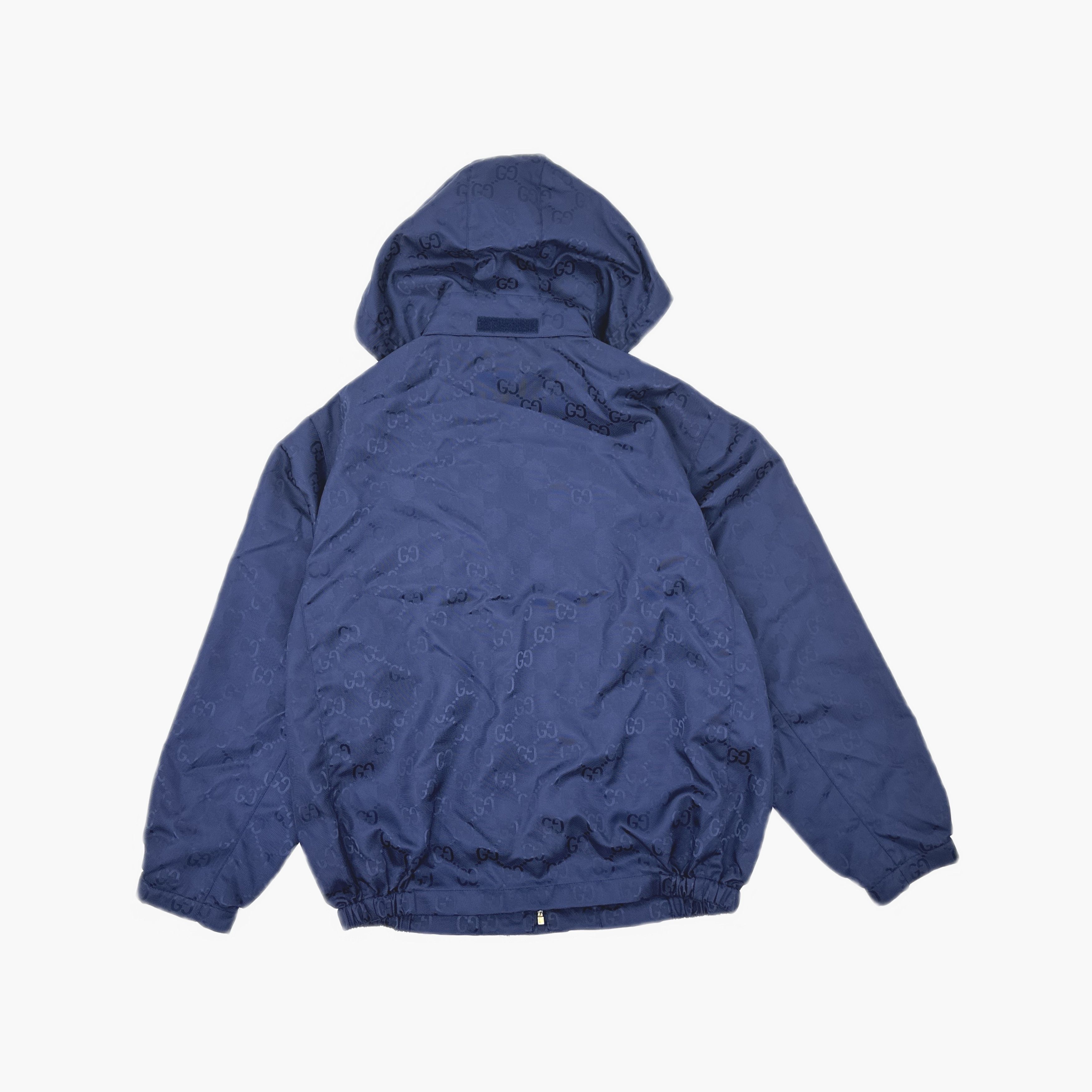 Gucci Gucci Monogram Hooded Jacket Blue Size S Size US S / EU 44-46 / 1 - 2 Thumbnail