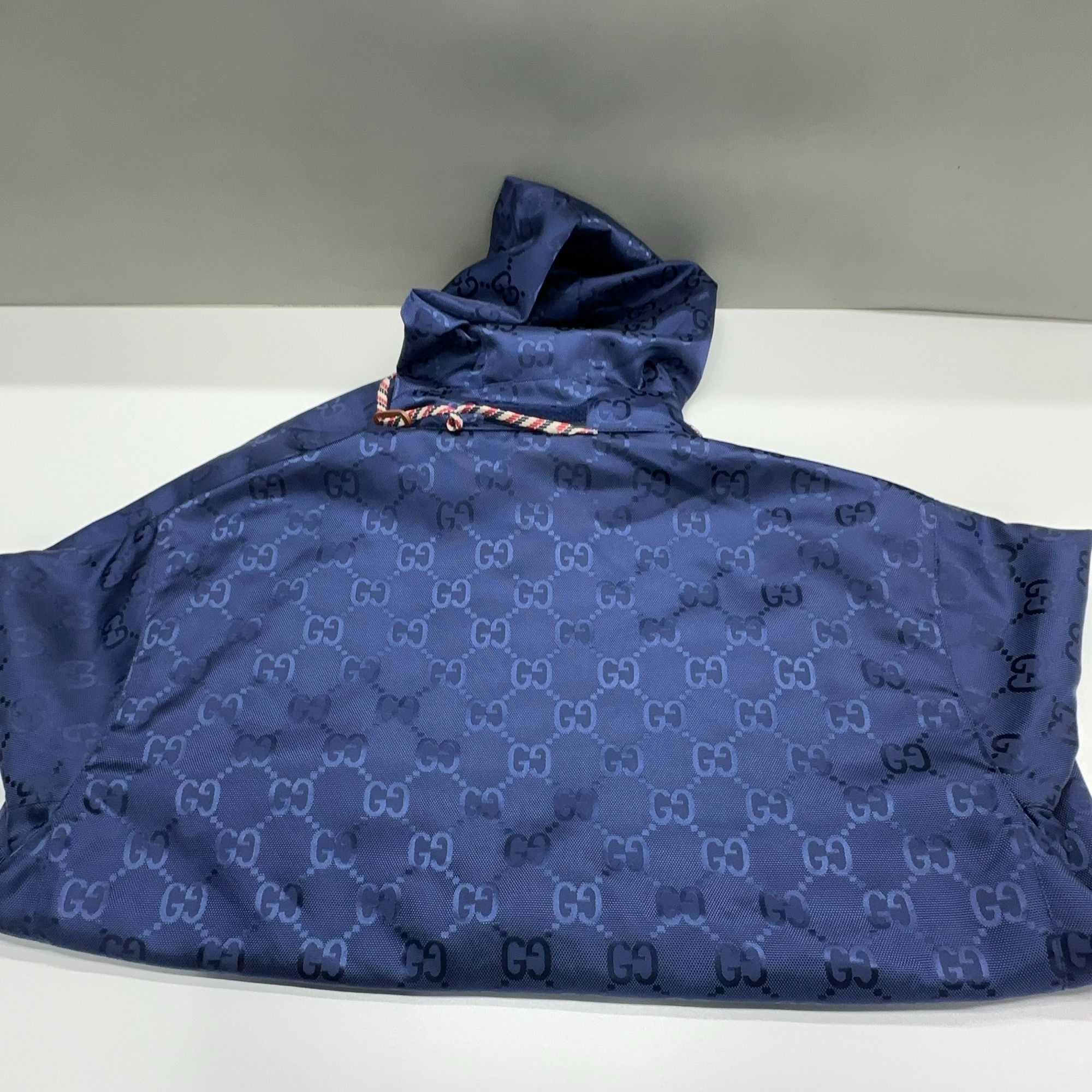 Gucci Gucci Monogram Hooded Jacket Blue Size S Size US S / EU 44-46 / 1 - 13 Thumbnail