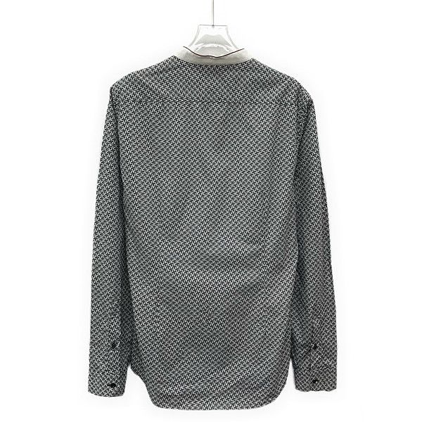 Gucci Gucci Monogram Shirt Size L Size US L / EU 52-54 / 3 - 2 Thumbnail