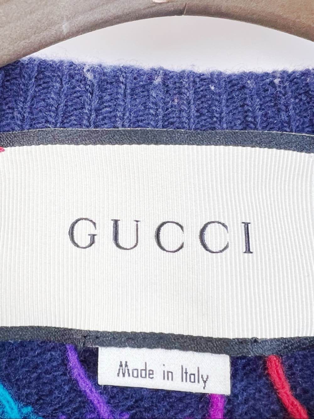 Gucci Gucci Hollywood Logo Sweater Size XS Size US S / EU 44-46 / 1 - 3 Thumbnail