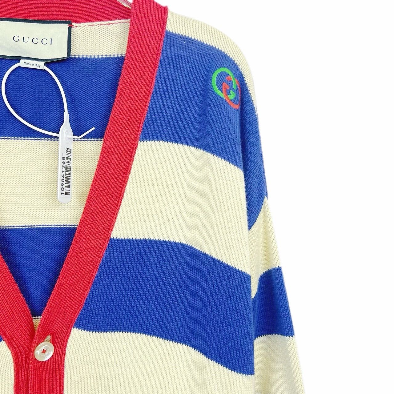 Gucci Gucci Striped Logo Cardigan Size S Size S / US 4 / IT 40 - 5 Thumbnail
