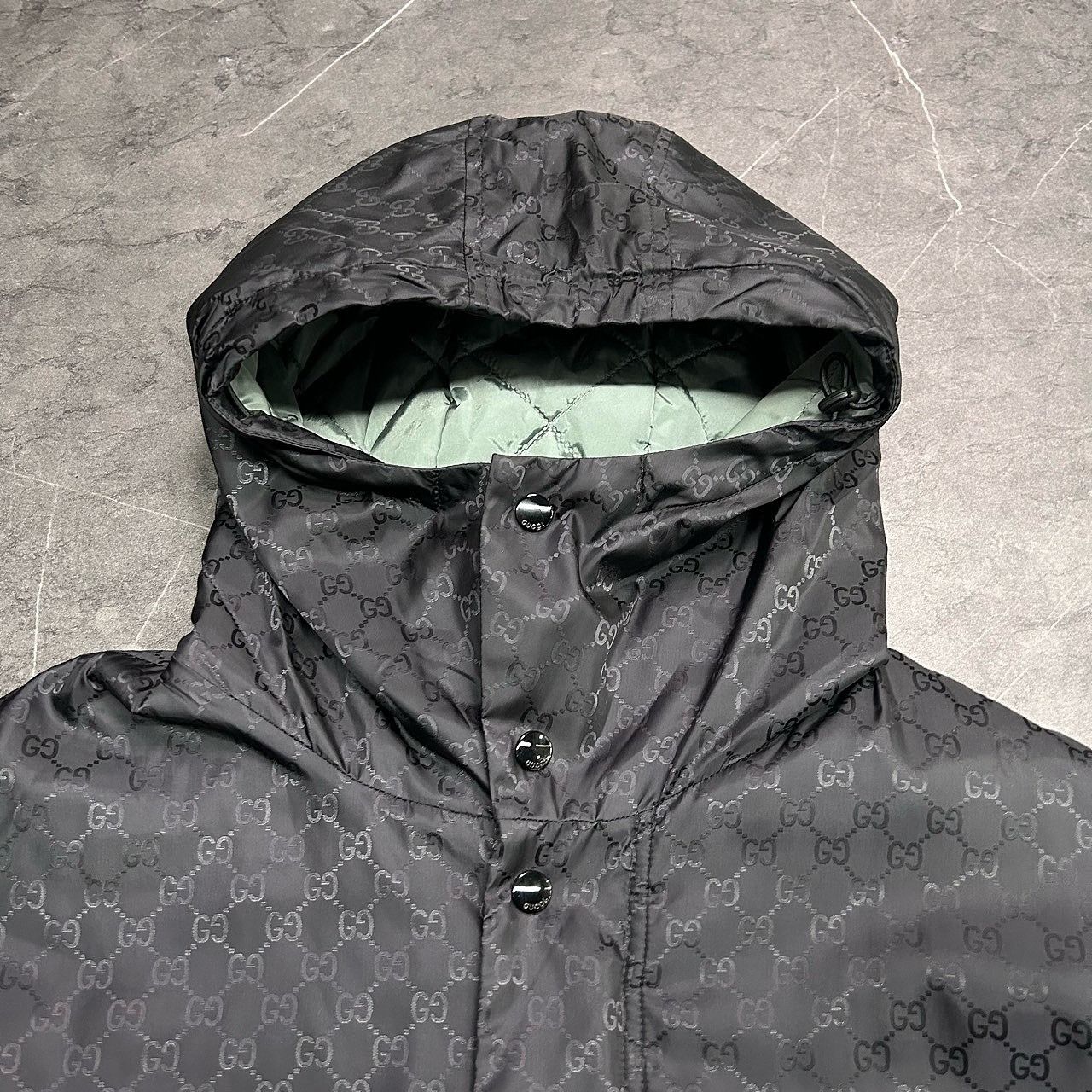 Gucci Gucci GG Monogram Hooded Parka Size 50 Size US M / EU 48-50 / 2 - 6 Thumbnail