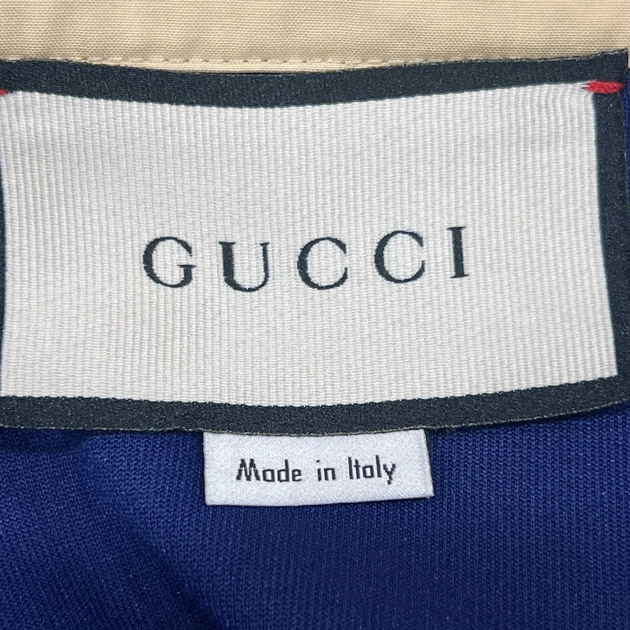 Gucci Gucci Leather Logo Patch Jacket Size L Size US L / EU 52-54 / 3 - 3 Thumbnail
