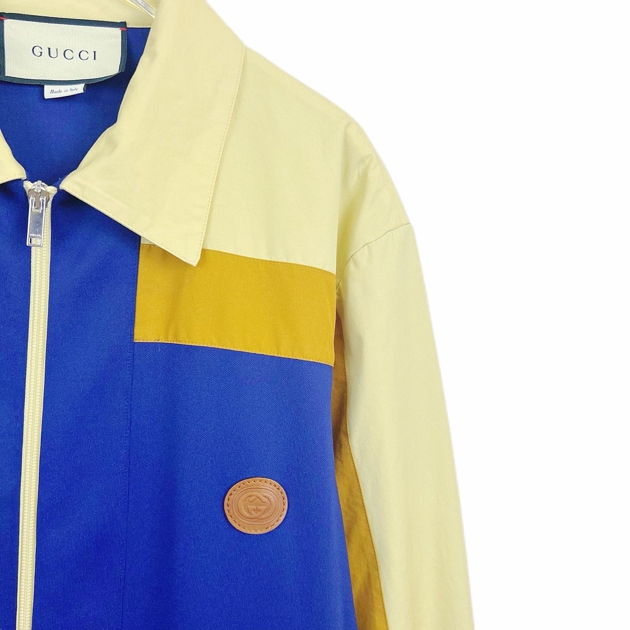 Gucci Gucci Leather Logo Patch Jacket Size L Size US L / EU 52-54 / 3 - 6 Thumbnail