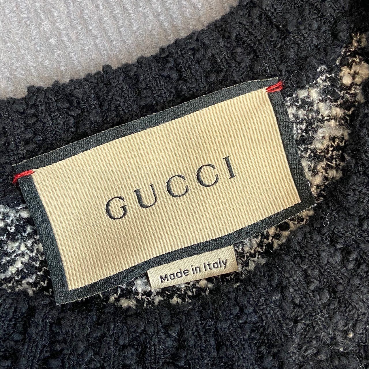 Gucci Gucci GG Jacquard Knit Mini Dress Size S Size S / US 4 / IT 40 - 3 Thumbnail