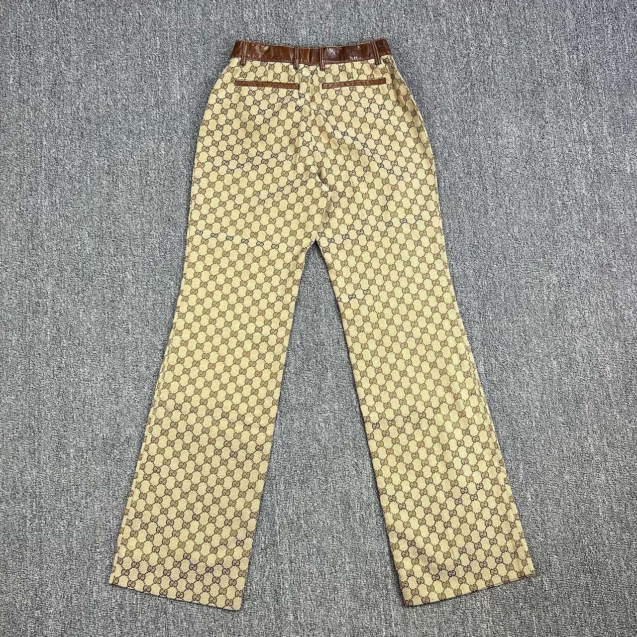 Gucci Gucci GG Monogram Pants Size 38 Size 26" / US 2 / IT 38 - 2 Thumbnail