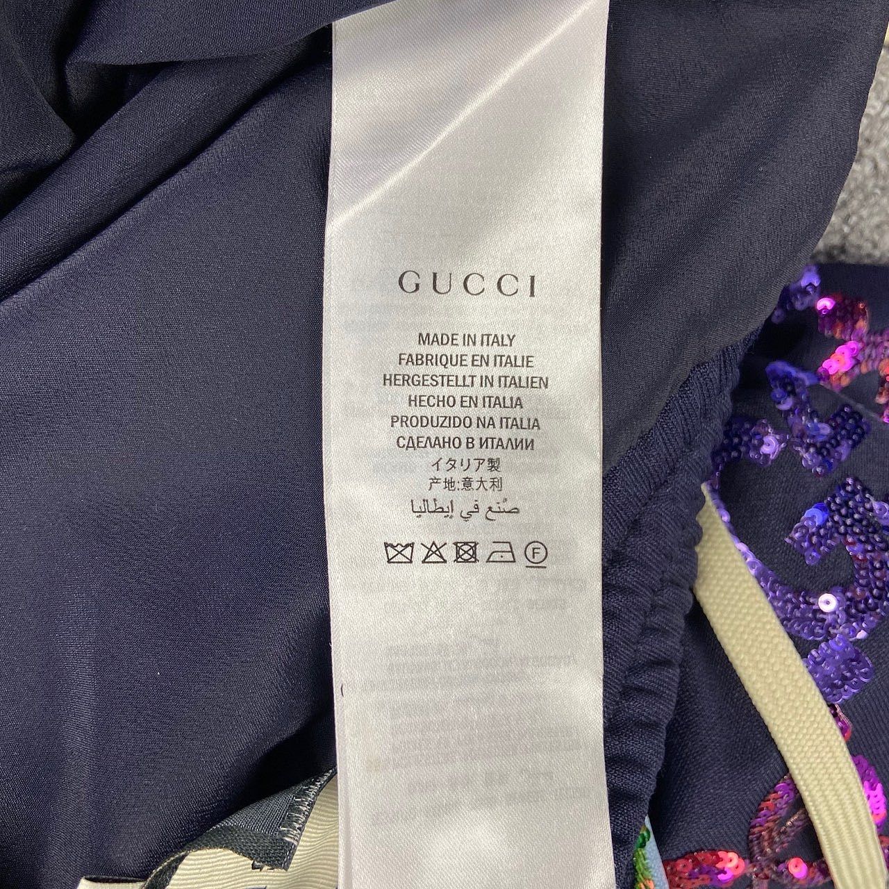 Gucci Gucci Rainbow Sequin GG Mini Skirt Size S Size 26" / US 2 / IT 38 - 4 Thumbnail