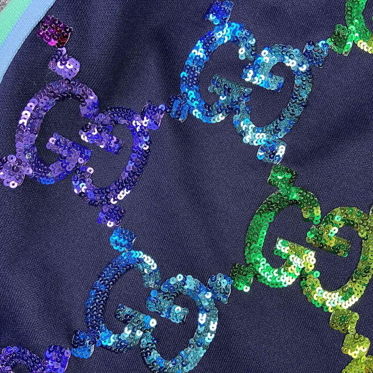 Gucci Gucci Rainbow Sequin GG Mini Skirt Size S Size 26" / US 2 / IT 38 - 8 Thumbnail