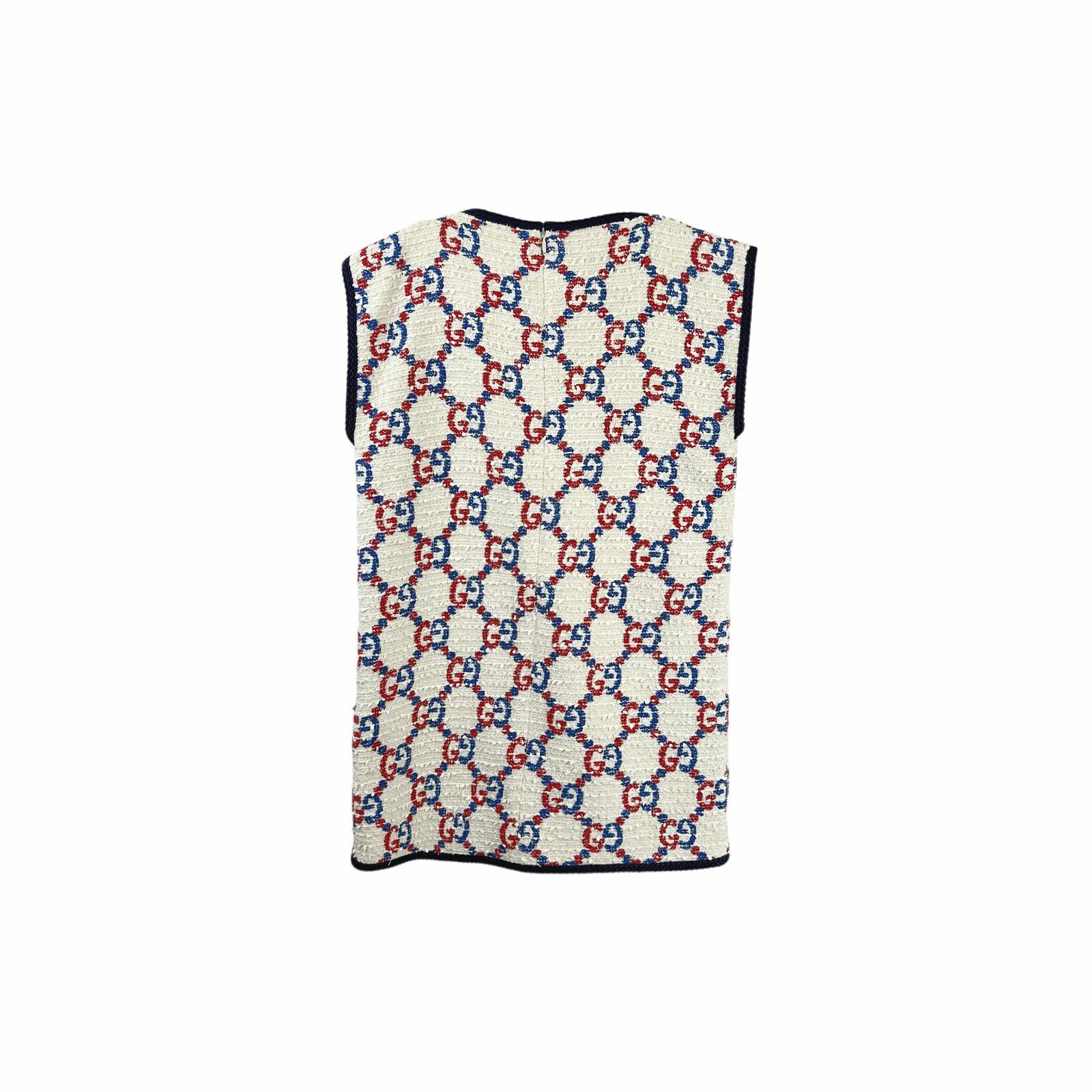 Gucci Gucci GG Tweed Mini Dress Size 38 Size XS / US 0-2 / IT 36-38 - 2 Thumbnail