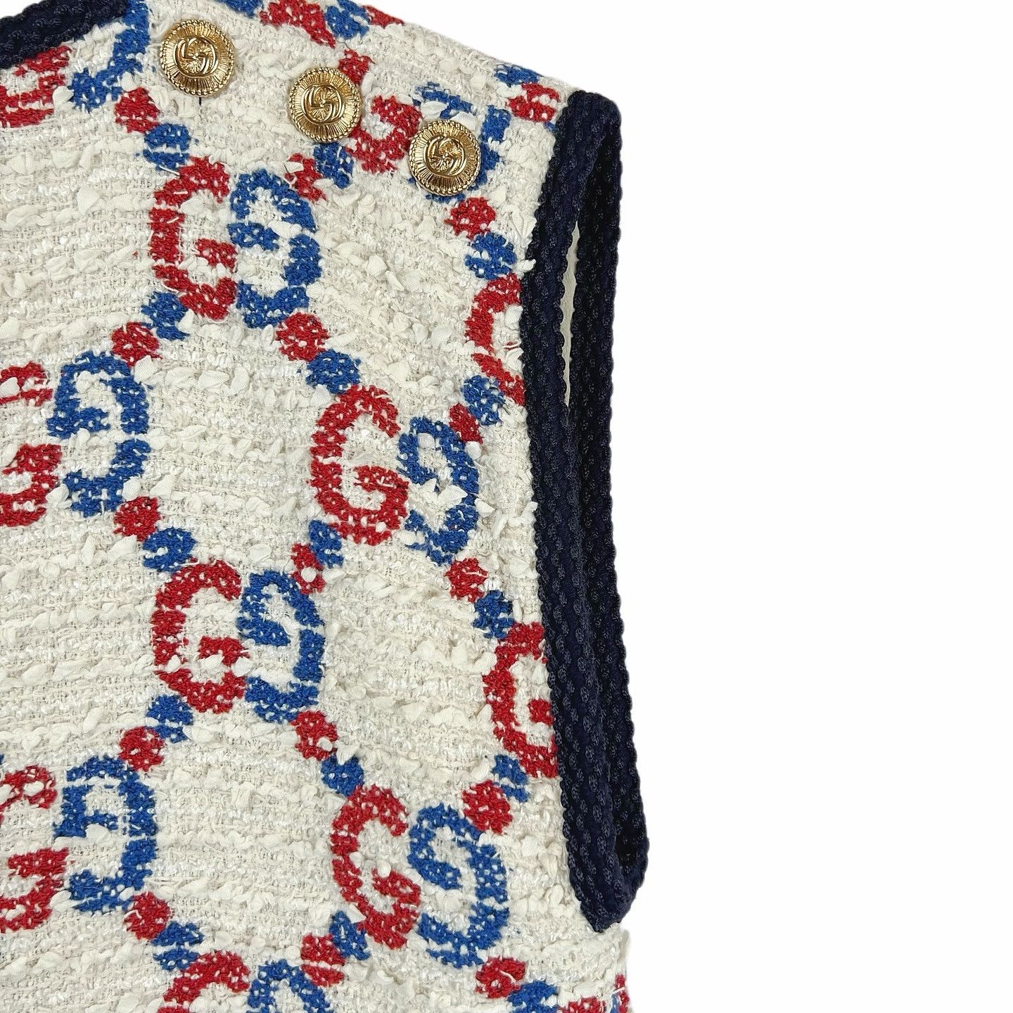 Gucci Gucci GG Tweed Mini Dress Size 38 Size XS / US 0-2 / IT 36-38 - 5 Thumbnail