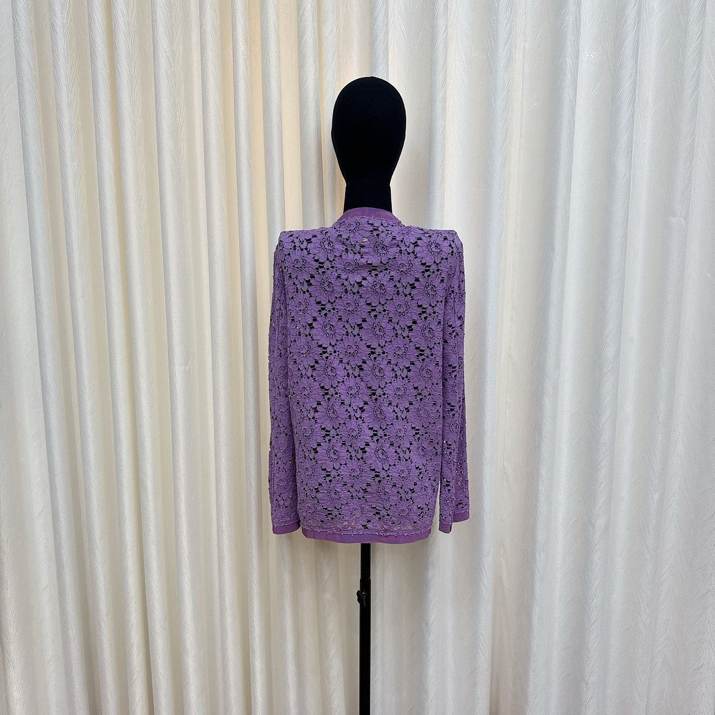 Gucci Gucci Purple Lace Jacket Size 38 Size XS / US 0-2 / IT 36-38 - 11 Thumbnail