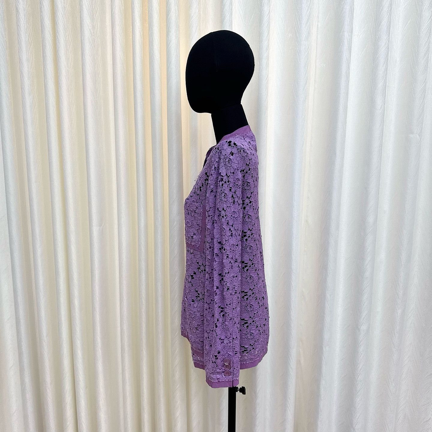 Gucci Gucci Purple Lace Jacket Size 38 Size XS / US 0-2 / IT 36-38 - 7 Thumbnail