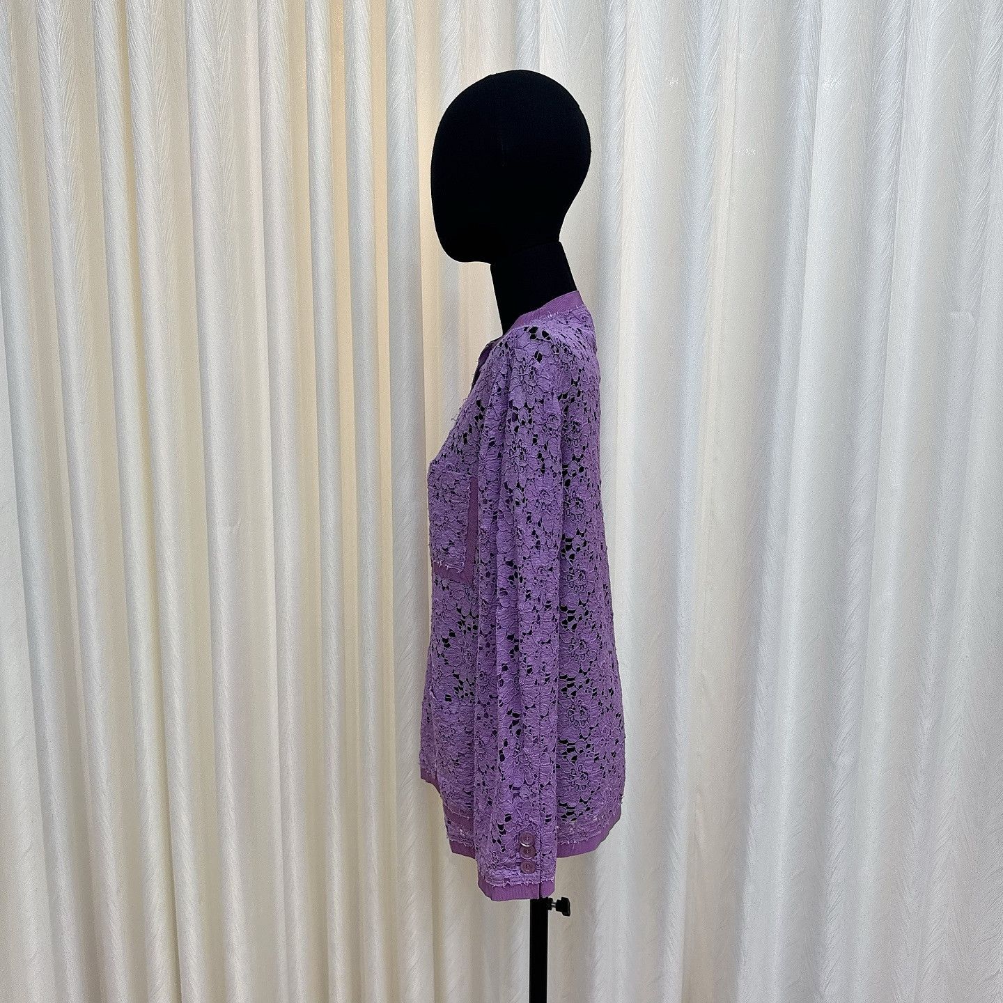 Gucci Gucci Purple Lace Jacket Size 38 Size XS / US 0-2 / IT 36-38 - 14 Thumbnail