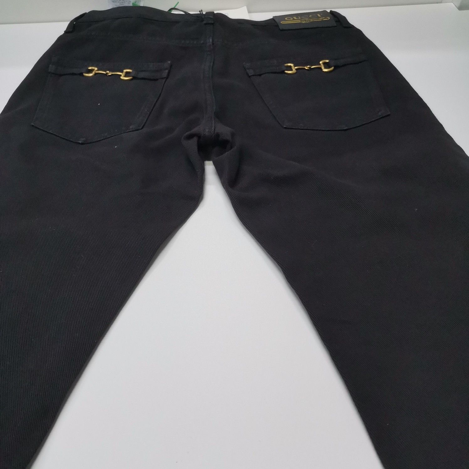 Gucci Gucci Horsebit Black Denim Jeans Size 30 Size US 30 / EU 46 - 5 Thumbnail