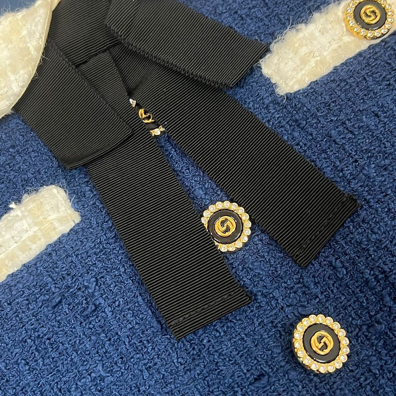 Gucci Gucci Tweed Peter Pan Collar Dress Size 38 Size XS / US 0-2 / IT 36-38 - 5 Thumbnail