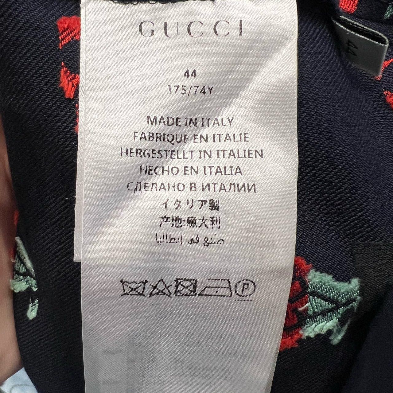 Gucci Gucci Cherry Embroidered Shorts Size 28 Size US 28 / EU 44 - 4 Thumbnail