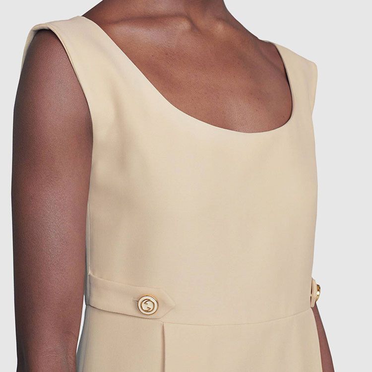 Gucci Gucci Wool Silk Sleeveless Dress Size 40 Size S / US 4 / IT 40 - 12 Thumbnail