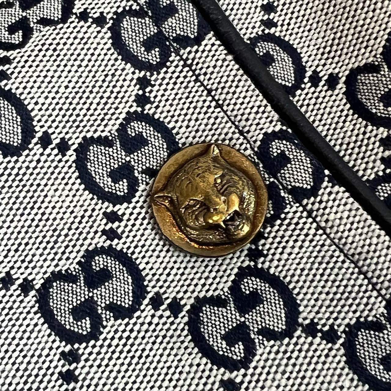 Gucci Gucci GG Logo Print A-Line Skirt Size 38 Size 26" / US 2 / IT 38 - 7 Thumbnail