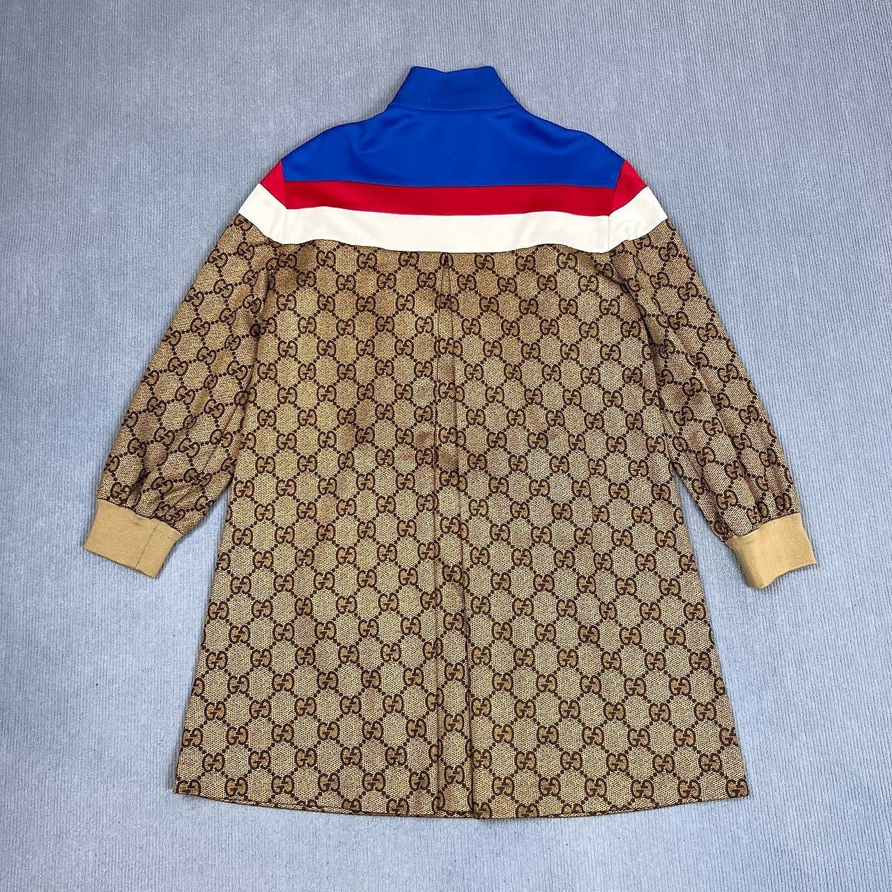 Gucci Gucci GG Monogram Zip Up Mini Dress Size M Size M / US 6-8 / IT 42-44 - 2 Thumbnail