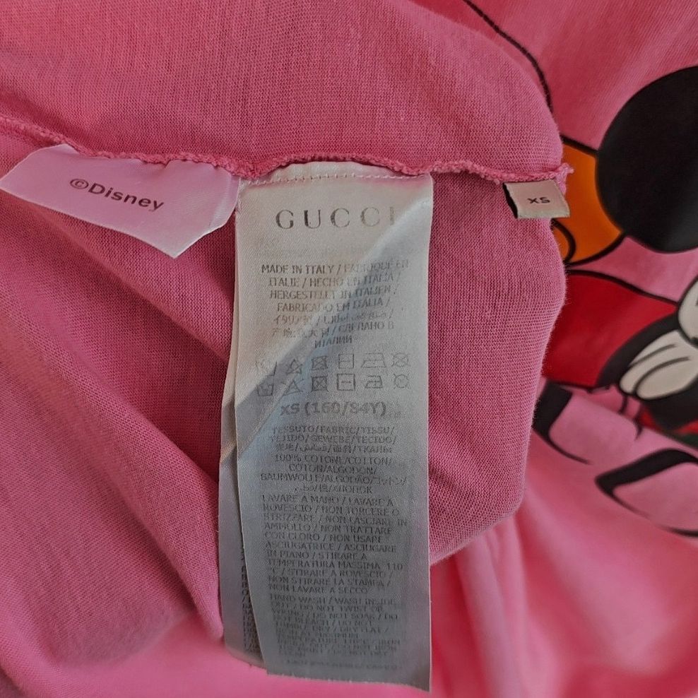 Gucci Gucci x Disney Mickey Mouse T-Shirt Size XS Size XS / US 0-2 / IT 36-38 - 4 Thumbnail