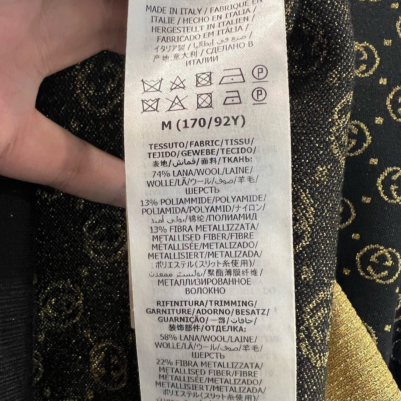Gucci Gucci GG Jacquard Knit Top Size M Size M / US 6-8 / IT 42-44 - 4 Thumbnail